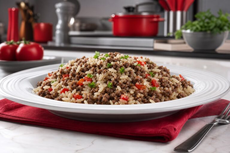 Prepare Arroz com Carne em 30 Minutos e Sem Stress